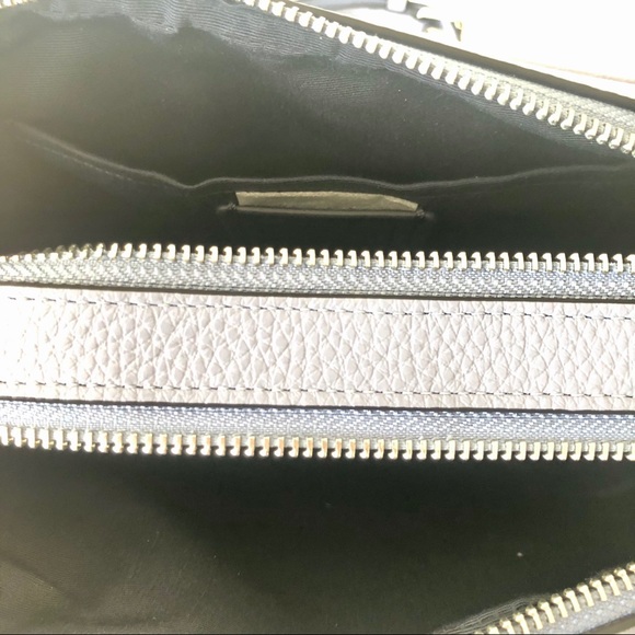 Coach Jes Crossbody Kaffe Floral White Purse - Picture 6 of 9